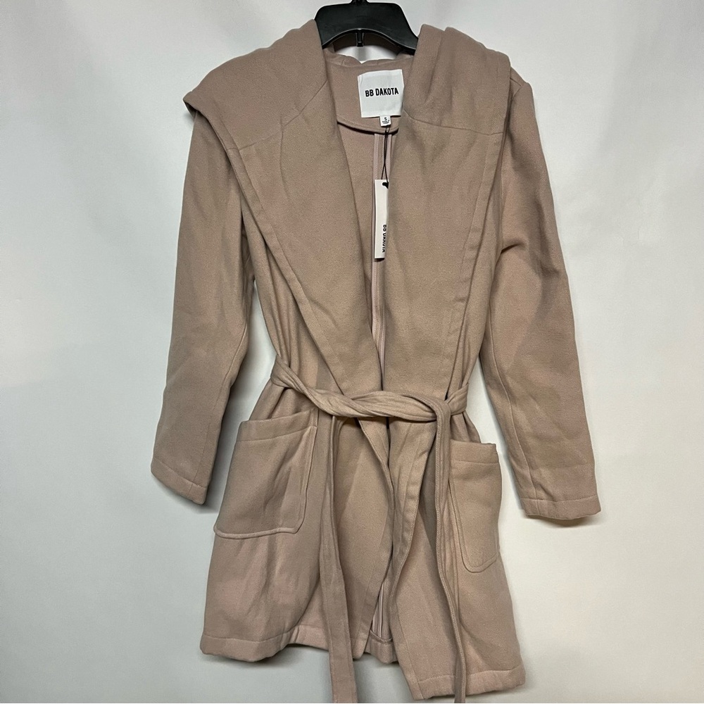 BB Dakota Women's Beige Trench Coat
